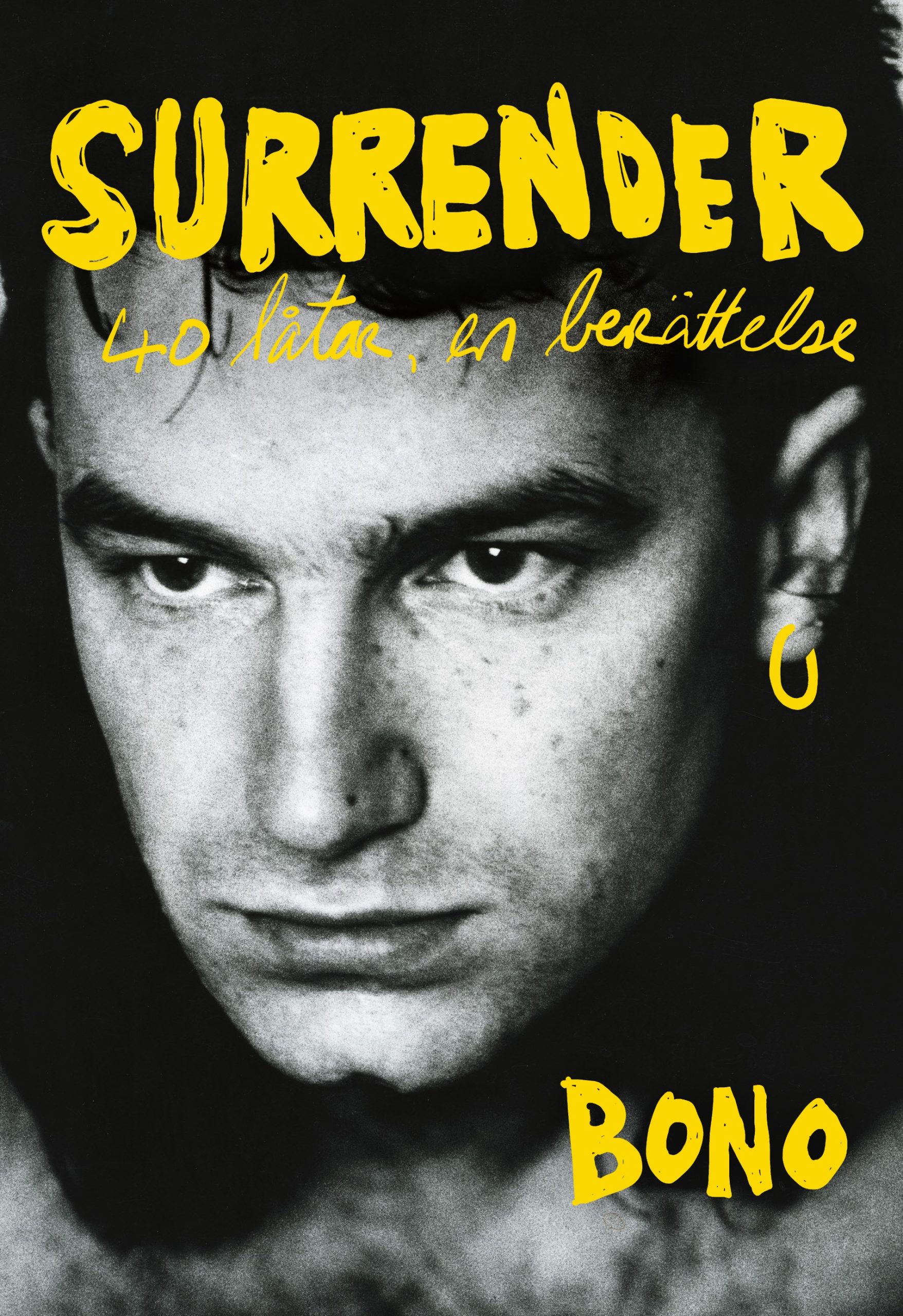 "Surrender – 40 låtar. en berättelse av Bono Bokförlaget Polaris 2022